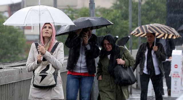 Meteoroloji o illeri uyardı! Gök gürültülü sağanak bekleniyor Meteoroloji o illeri uyardı! Gök gürültülü sağanak bekleniyor