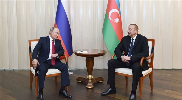 Putin ve Aliyev Dağlık Karabağ'daki durumu görüştü