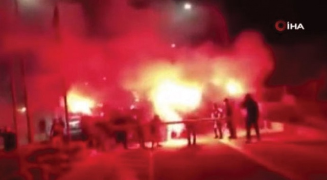 Rumlardan KKTC’ye havai fişekli tahrik Rumlardan KKTC’ye havai fişekli tahrik