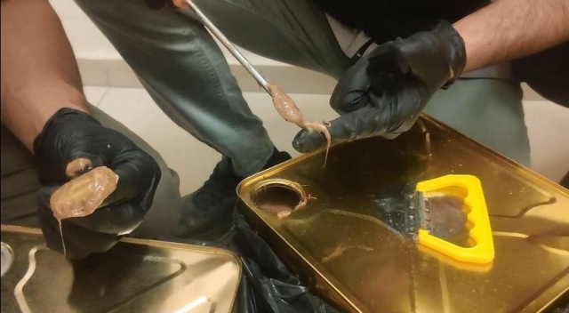 Van&#039;da ele geçirildi! Tam 95 kilo 240 gram
