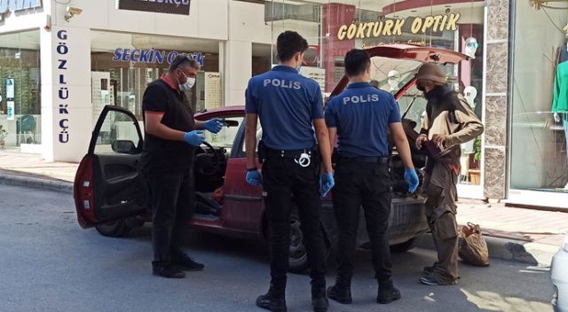 Yabancı uyruklu şahıs polisi alarma geçirdi Yabancı uyruklu şahıs polisi alarma geçirdi