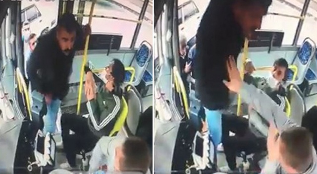 “Neden yolcumu alıyorsun” dediği halk otobüsü sürücüsünü böyle darp etti “Neden yolcumu alıyorsun” dediği halk otobüsü sürücüsünü böyle darp etti