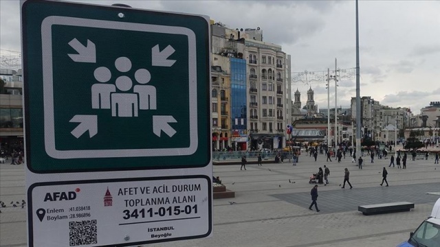 AFAD'dan acil durum toplanma alanı açıklaması AFAD'dan acil durum toplanma alanı açıklaması