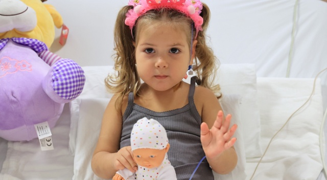 Ayda bebek yoğun bakımdan çıktı