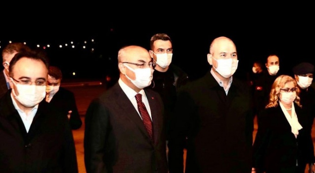 Bakan Süleyman Soylu İzmir&#039;e gitti