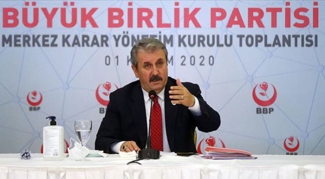 BBP lideri Destici: "Vatandaşlarımız rant hırsına kapılanların kurbanı oluyor" BBP lideri Destici: "Vatandaşlarımız rant hırsına kapılanların kurbanı oluyor"