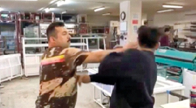 Beyin ameliyatlı çocuğa dayak