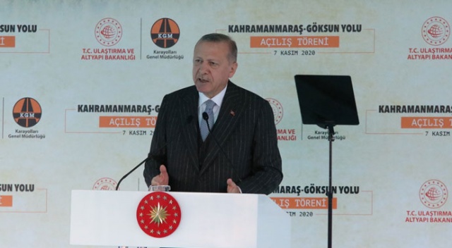 Cumhurbaşkanı Erdoğan: Kahramanmaraş-Göksun arasındaki yolun adını &#039;Edebiyat Yolu&#039; olarak belirledik