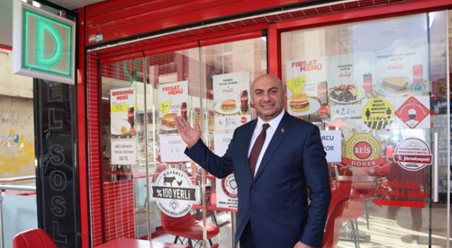 Dönerde ‘D' tabelası uygulaması