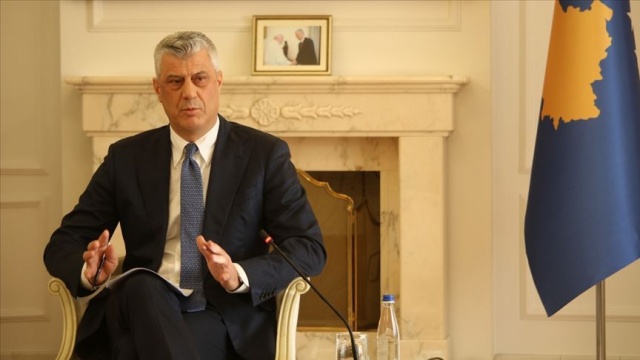 Eski Kosova Cumhurbaşkanı Haşim Thaçi gözaltında Eski Kosova Cumhurbaşkanı Haşim Thaçi gözaltında