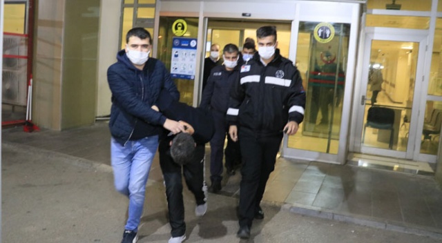 Hastanenin pandemi servisinden çanta çalan hırsız yakalandı