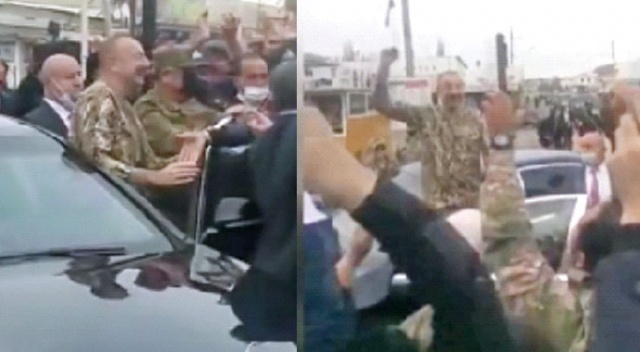 İlham Aliyev’den cepheye zafer turu