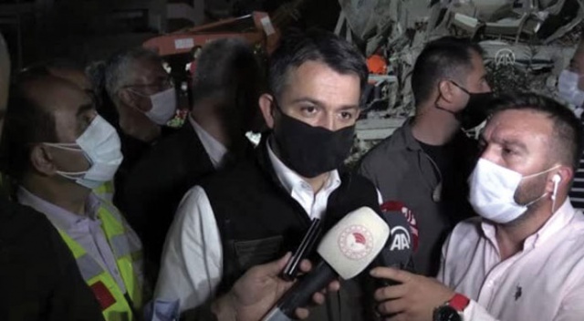 İzmir depreminin sembol ismi! Bakan Pakdemirli o anları anlattı