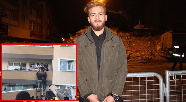 Kahraman Filistinli genç, depremde enkaz altında kalanları kurtardı