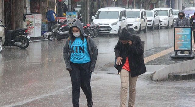 Kilis&#039;te 153 gün sonra yağmur yağdı