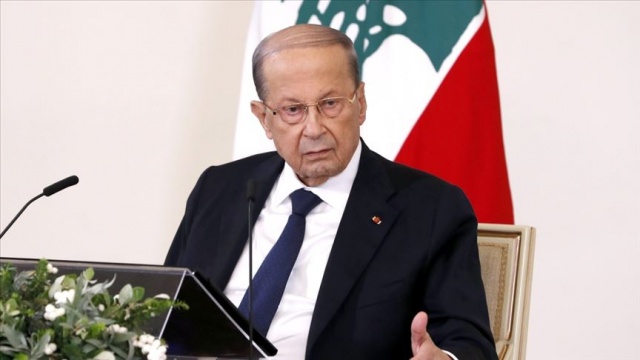 Lübnan Cumhurbaşkanı: İsrail&#039;le deniz sınırının çizimi, karadan Ra&#039;s en-Nakura noktasından başlayacak
