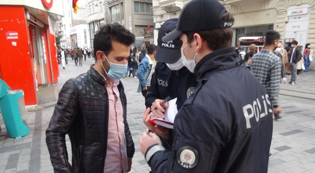 Maske takmayan genç, ceza yememek için polis ağabeyini aradı
