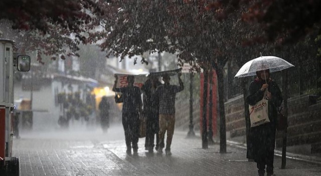 Meteoroloji&#039;den sağanak yağış uyarısı