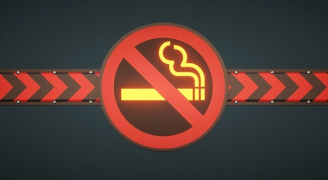 O ilde kalabalık caddelerde sigara yasağı