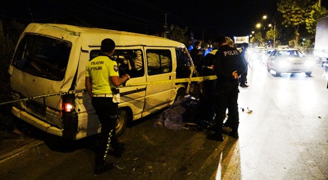 Pazar dönüşü feci kaza: 1 ölü, 1 yaralı Pazar dönüşü feci kaza: 1 ölü, 1 yaralı