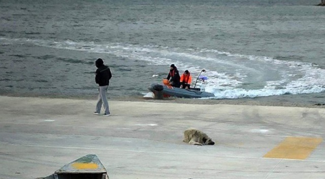 Saros Körfezi'nde balıkçı teknesi battı