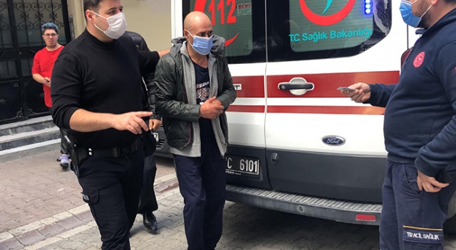 Tartıştığı eşini bıçakladı sonra polisi aradı