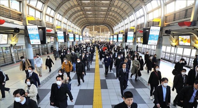 Tokyo'da Covid-19 vak'a rekoru Tokyo'da Covid-19 vak'a rekoru