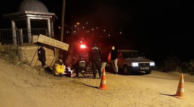 Vakaların görüldüğü köyde karantina kararı