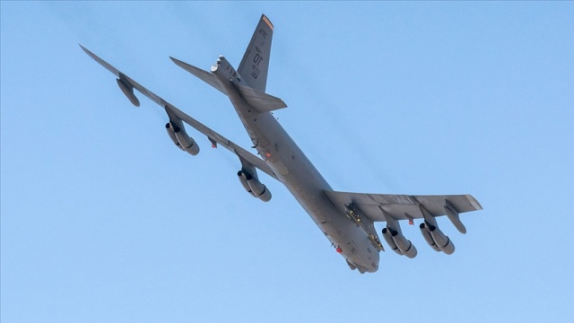 ABD Orta Doğu'da ikinci kez B-52H nükleer uçaklarını uçurdu ABD Orta Doğu'da ikinci kez B-52H nükleer uçaklarını uçurdu