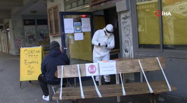 Almanya’da korona vakaları arttı, kafeler korona test merkezlerine dönüştürüldü
