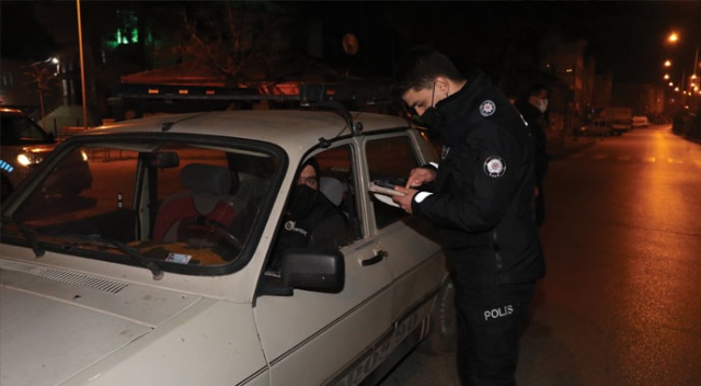 Amasya&#039;da polis, kısıtlama denetimi yaptı