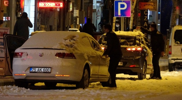 Ardahan beyaza büründü