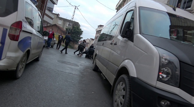 Arnavutköy’de iki aile arasında yumruklu kavga