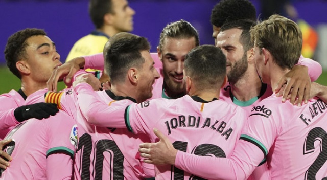 Barcelona, Valladolid deplasmanında zorlanmadı