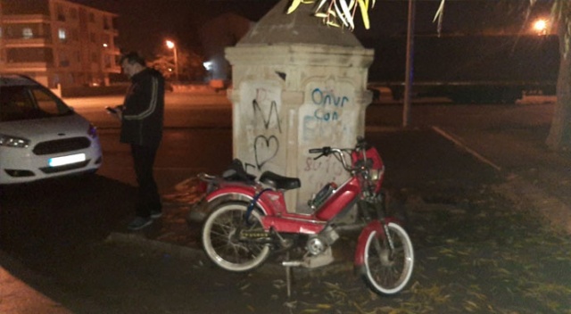 Çalınan motosikleti 14 sene sonra bulundu Çalınan motosikleti 14 sene sonra bulundu