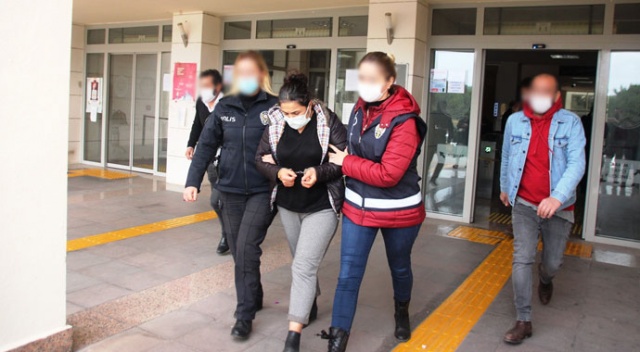 Çocuklarının gözü önünde kocasını öldüren kadın tutuklandı