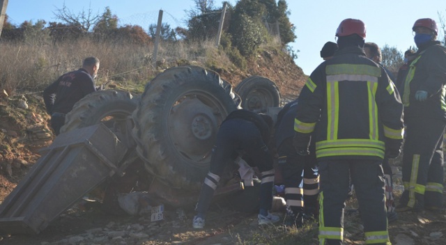 Covid-19'u atlattı, traktör altında can verdi