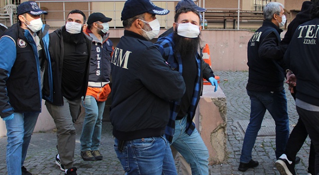 DEAŞ bağlantılı selefi grup adliyeye sevk edildi DEAŞ bağlantılı selefi grup adliyeye sevk edildi