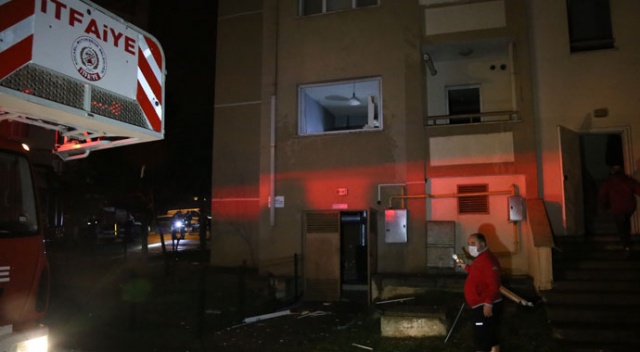 Doğalgaz bomba gibi patladı, vatandaş o anları anlattı
