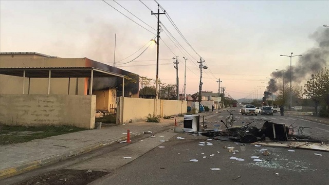 Irak'ın Süleymaniye kentindeki gösterilerde 1 Peşmerge hayatını kaybetti Irak'ın Süleymaniye kentindeki gösterilerde 1 Peşmerge hayatını kaybetti