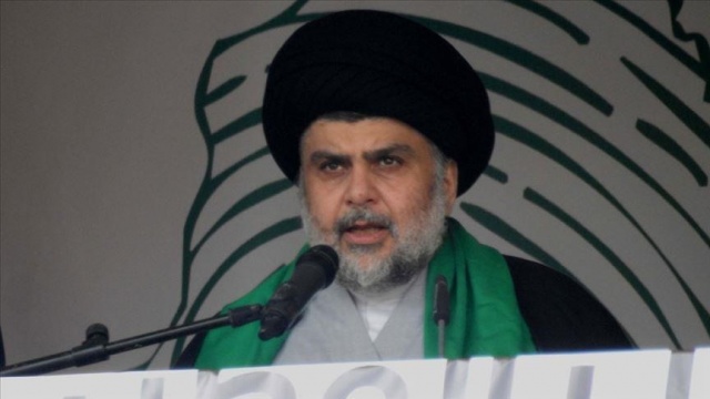 Irak’ta Şii lider Sadr ABD ve İran’ı, ülkesini çatışma alanı yapmaktan vazgeçmeye çağırdı Irak’ta Şii lider Sadr ABD ve İran’ı, ülkesini çatışma alanı yapmaktan vazgeçmeye çağırdı