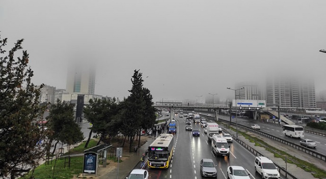 İstanbul'da yoğun sis etkili oluyor