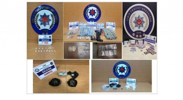 İzmir polisinden uyuşturucu maddeye geçiş yok İzmir polisinden uyuşturucu maddeye geçiş yok