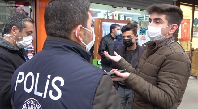 Kısıtlamaya uymadı 'Abi yapma canını yiyeyim' dese de cezadan kurtulamadı