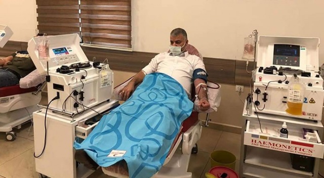 Koronavirüsü yendi, 8 defa plazma bağışında bulundu