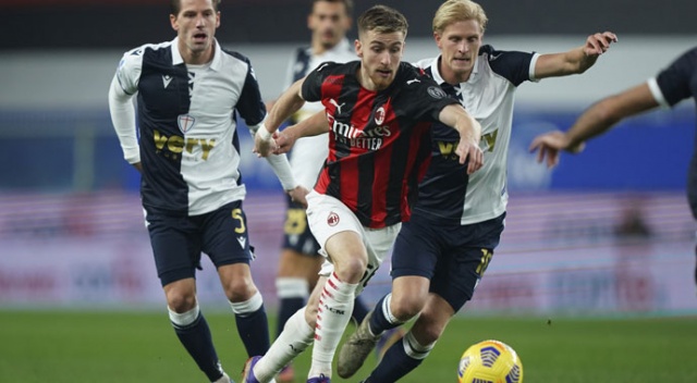 Lider Milan deplasmanda zorlanmadı