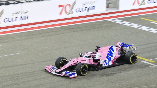 Perez Sakhir Grand Prix&#039;sinde F1 kariyerinin ilk birinciliğini kazandı