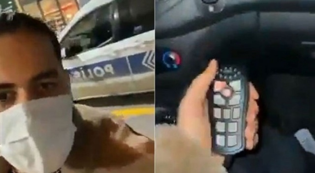 Polis aracıyla tur atan yabancı uyruklu kişi yeniden gözaltına alındı Polis aracıyla tur atan yabancı uyruklu kişi yeniden gözaltına alındı