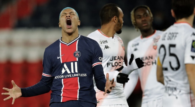 PSG evinde Lorient'ı 2-0 yendi
