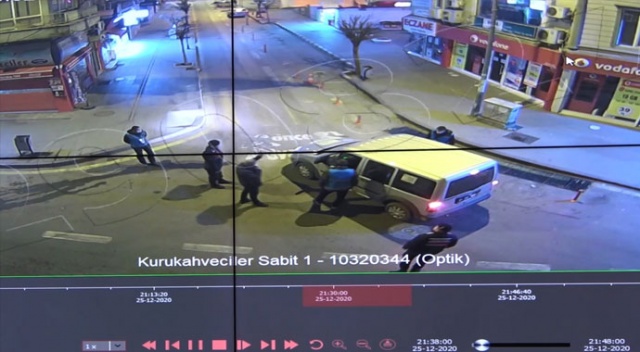 Sokağa çıkma kısıtlamasına kameralı denetim: Cezadan kurtulamadı Sokağa çıkma kısıtlamasına kameralı denetim: Cezadan kurtulamadı